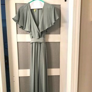 Sage Grey Long Dress